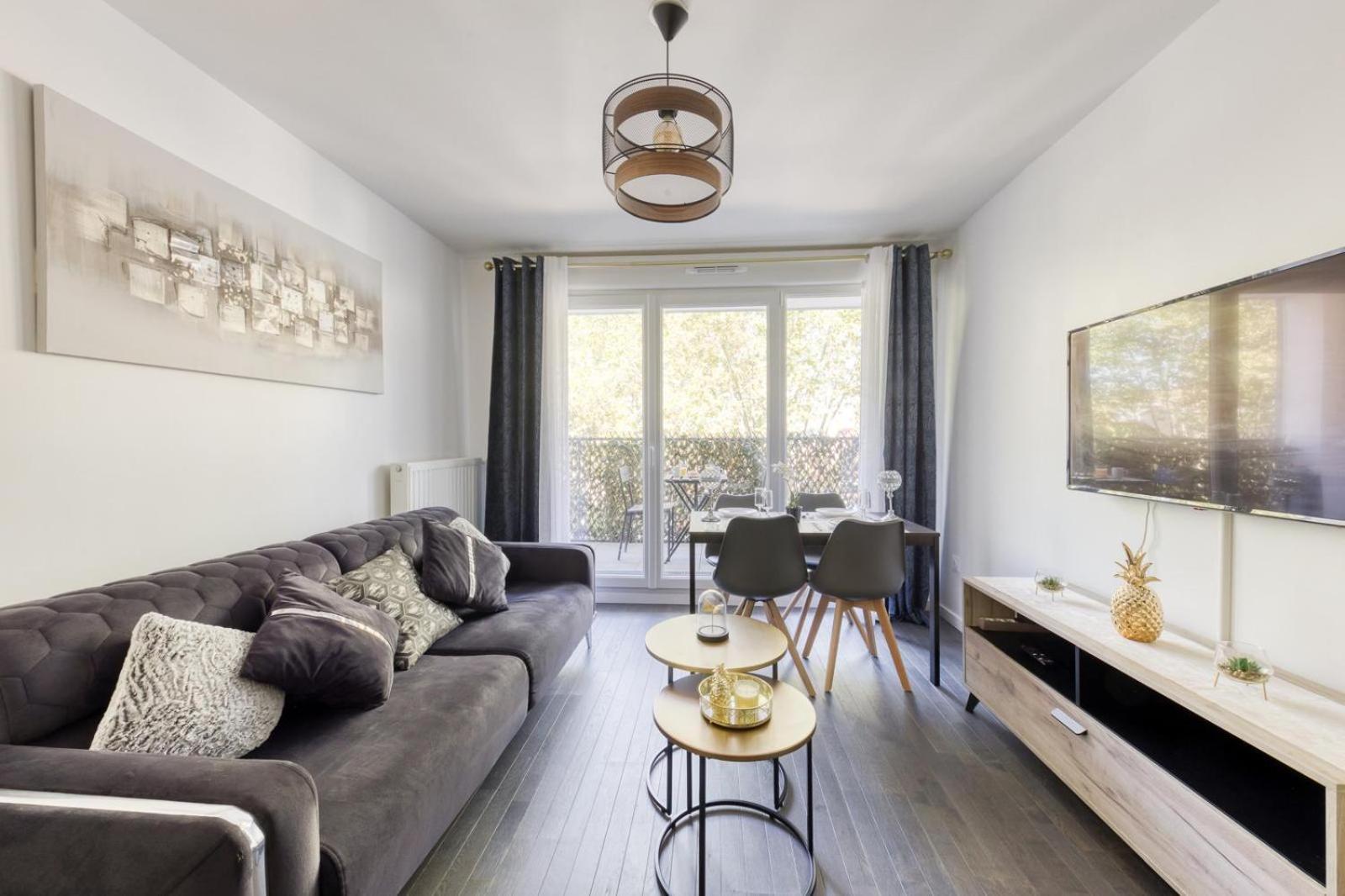 Charmant Appartement De Haut Standing Proche Du Centre-Ville 알포르빌 외부 사진